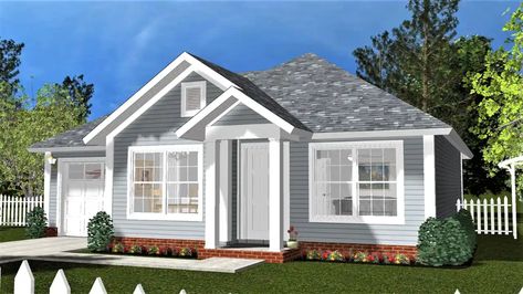 2 Bedroom Cottage Plans, Tiny Cottage Floor Plans, Cottage Craftsman, Cottage Floor Plan, Cottage Flooring, Small Cottage House Plans, Cottage House Plan, Small Cottage Homes, Small House Floor Plans