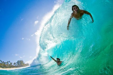 Mermen!    Body Surfing in Hawaii Body Surfing, Surfing Hawaii, North Shore Hawaii, Large Waves, Hawaii Surf, Surfing Photography, Surfing Waves, Big Waves, Oahu Hawaii