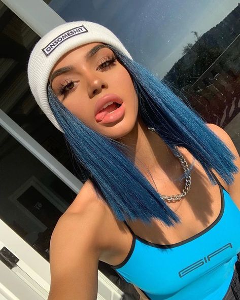 Blue Hair, You Deserve, A Woman, Hair, Blue, White, Instagram