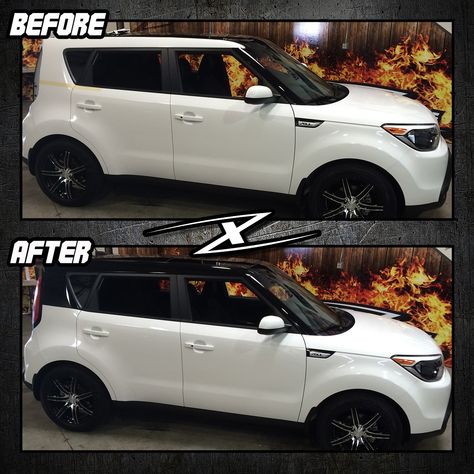 Black and White Kia soul Custom Kia Soul, White Kia Soul, Green Kia Soul, Kia Soul Custom, Kia Soul Accessories, Kia Soul 2016, Kia Soul 2015, Kia 2017, Car Rims