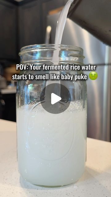 Mama Linda | 🍚💦Fermented rice water is rich in antioxidants, provides UV protection, helps skin barrier, soothes irritation/inflammation and reduces... | Instagram Rice Water Recipe, Fermented Rice Water, Fermented Rice, Water Hair, Hair Remedies For Growth, Rice Water, Asian Skincare, Hair Remedies, Homemade Skin Care