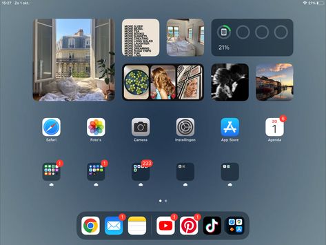 I Pad Customization, Ipad Ios 17 Homescreen, Ipad Aesthetic Organization Homescreen, I Pad Aesthetic Home Screen, Ipad Inspiration Homescreen, Ipad Ios 17, Ipad Wallpaper Inspiration, Ios 17 Ipad, Ipad Design Inspiration