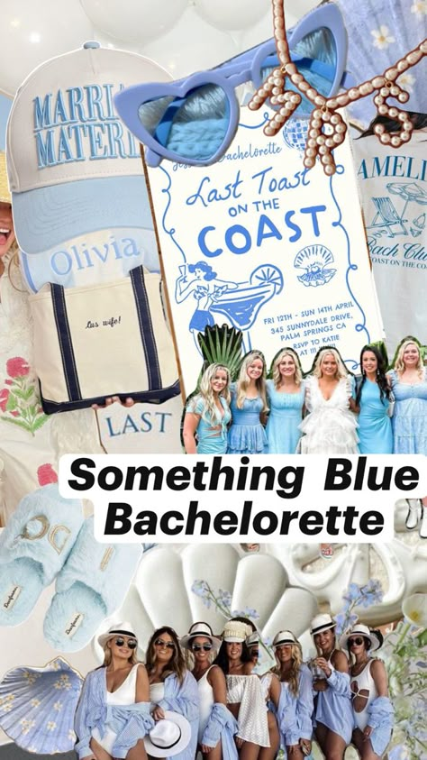 Blue, something blue, coastal bachelorette theme, bachelorette Aquamarine Bachelorette Party, Something Blue Before I Do Bachelorette, Cape Cod Bachelorette Party, Blue Bachelorette Theme, Something Blue Bachelorette Party, Something Blue Bachelorette, Coastal Grandma Bachelorette, Coastal Bachelorette Party, Blue Bachelorette