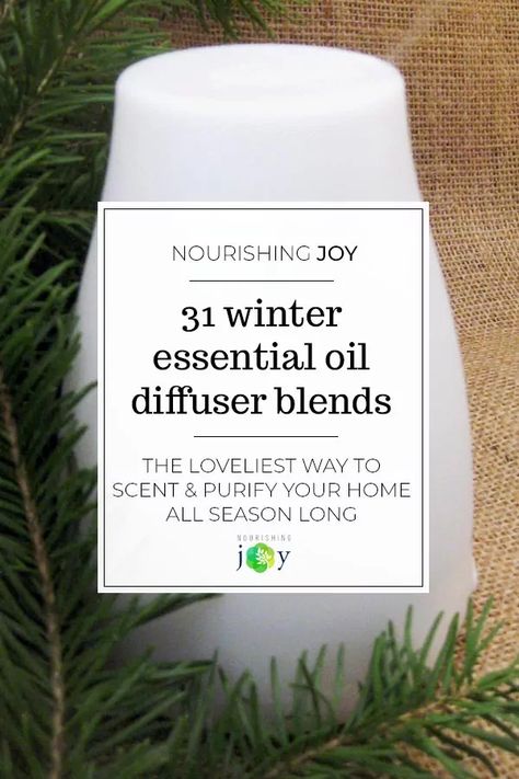 31 Easy Winter & Holiday Essential Oil Diffuser Blend Recipes Christmas Tree Essential Oil, Winter Diffuser Blends, Waterless Diffuser, Essential Oil Diffuser Blends Recipes, Essential Oil Diffuser Recipes, Oil Diffuser Recipes, Essential Oil Blends Recipes, Dark Days, Diffuser Blend