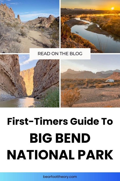 Visiting Big Bend National Park: First-Timers Guide – Bearfoot Theory Big Bend Packing List, Things To Do In Big Bend National Park, Big Bend National Park Itinerary, Big Bend National Park With Kids, Big Bend Camping, Big Bend National Park Photography, Big Bend National Park Hot Springs, Camping Trip List, Hiking Big Bend National Park