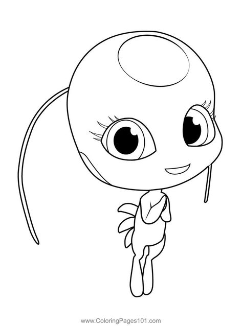 Tikki Kwami Miraculous Ladybug Coloring Page Tiki Miraculous Ladybug Drawing, Miraculous Ladybug Tikki Drawings, Miraculous Ladybug Art To Draw, Drawing Miraculous Ladybug, Tikki Miraculous Drawing, Miraculous Kwami Drawings, Draw Ladybug Easy, Kwamis Drawings, Miraculous Ladybug Coloring Pages Kwamis