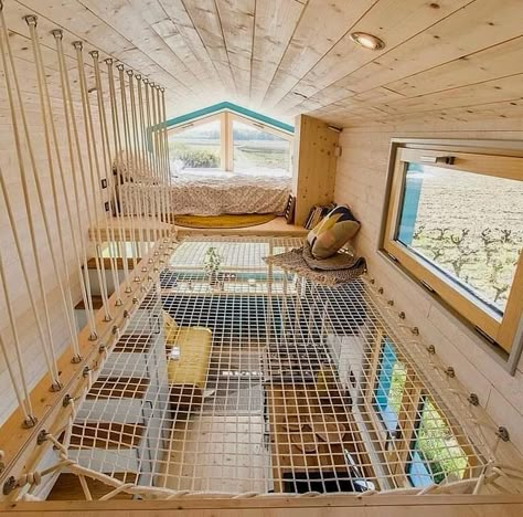 House Cast, Tiny House Interior Design, Shed To Tiny House, Tiny House Loft, House Loft, Tiny House Inspiration, Tiny House Floor Plans, Tiny House Decor, Up House