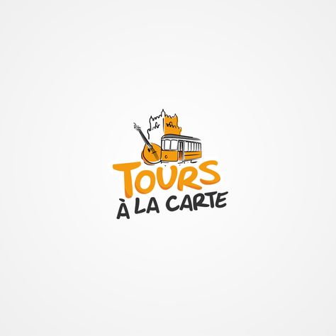 Be creative in the logo of TOURS 脌 LA CARTE!! by Inline.SG Tour Logo Design, Tour Guide Logo, Tour And Travel Logo, Tourism Company Logo, Tourist Agency Logo, Travel Agency Logo Design Creative, Travel And Tours Logo, Travel And Tours Logo Graphic Design, Logo Travel