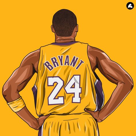 Kobe Bryant Cartoon Art, Kobe Drawing, Kobe Bryant Cartoon, Kobe Bryant Drawing, Kobe Art, Kobe Bryant Art, Nba Cartoon, Kobe Quotes, Batman Art Drawing