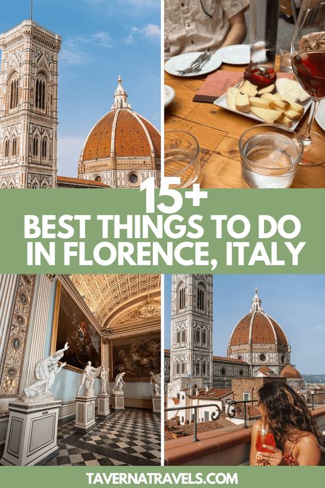 A guide to the 16 best things to do in Florence, Italy, plus where to stay, when to visit, and the best restaurants. | florence things to do | florence italy | what to do in florence | florence travel itinerary Florence Italy Food, Traveling To Italy, Italy Trip Planning, Florence Italy Travel, Visit Florence, Florence Travel, Italian Vacation, Italy Itinerary, Romantic Things To Do