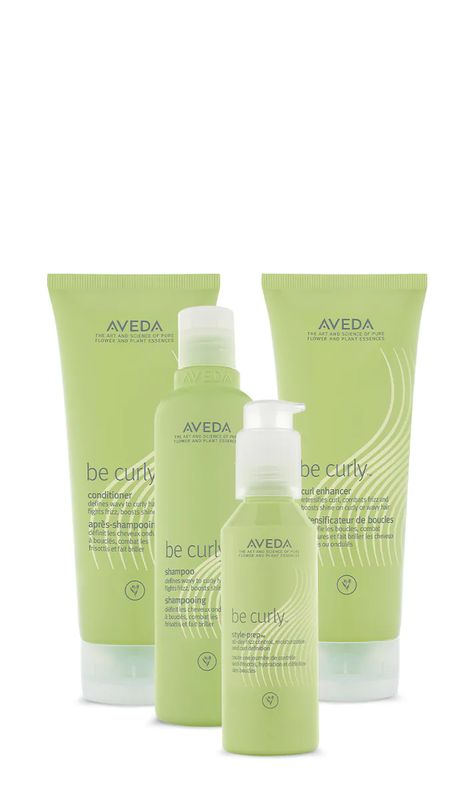 be curly™ set | Aveda Curl Enhancing Products, Coily Curly Hair, Best Products For Curly Hair, Wavy Hair Types, Curly Products, Aveda Shampoo, Curly Shampoo, Aveda Be Curly, Curly Natural Hair