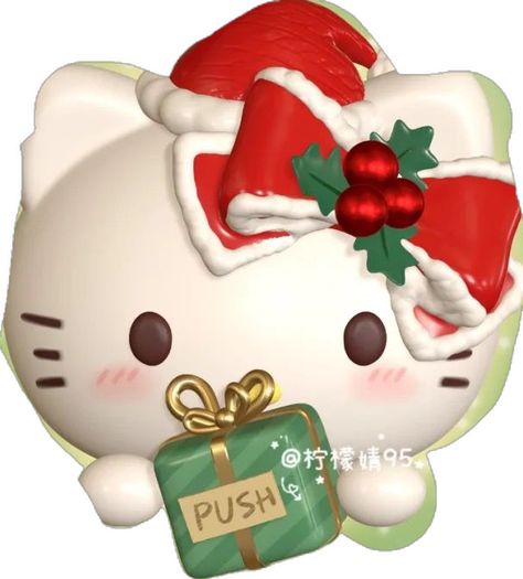 Creative Tile, Kitty Christmas, Hello Kitty Christmas, Tile Designs, Geometric Patterns, Tile, Hello Kitty, Kitty, Christmas