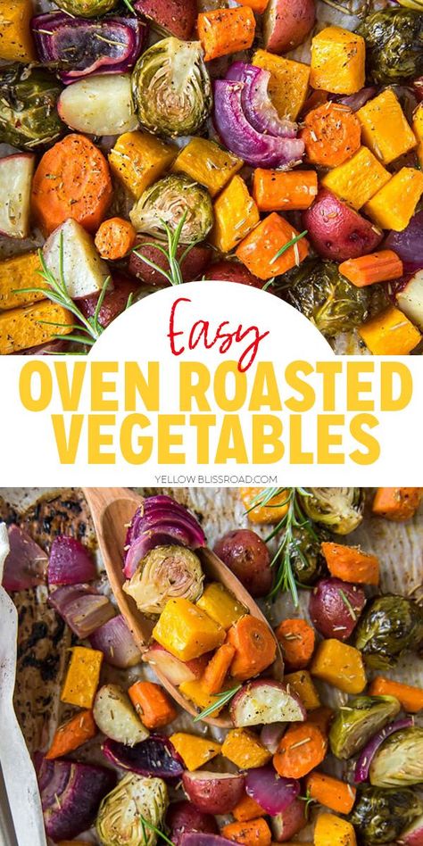 Best Roasted Vegetables, Roasted Vegetables Recipe, Roast Veggies, Roasted Fall Vegetables, Easy Roasted Vegetables, Roasted Veggies In Oven, Perfect Roast, Roasted Vegetables Oven, Healthy Side Dish