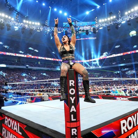 Royal Rumble 2023, Wwe Royal Rumble, Stage Set Design, Rhea Ripley, Epic Battle, Royal Rumble, Wwe Womens, Women's Wrestling, Wwe Photos