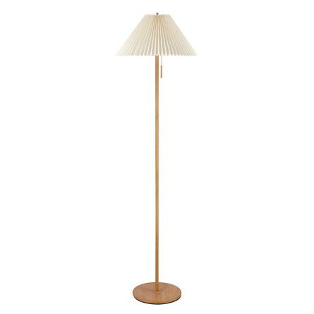 Mercer41 Ramez 62" Floor Lamp | Wayfair Amazon Floor Lamp, Pleated Floor Lamp, Apartment Refresh, Lamp Standing, Standing Lamps, Column Floor Lamp, Traditional Floor Lamps, Kids Flooring, Arched Floor Lamp