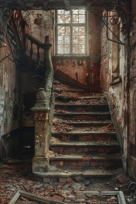 Haunted House Pictures, Eerie Places, Derelict Places, Derelict Buildings, Creepy Houses, Gothic Buildings, Unusual Homes, Blog Pictures, Building Art