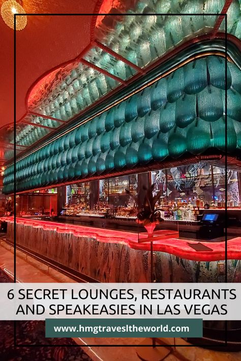 6 Secret Lounges, Restaurants and Speakeasies in Las Vegas #lasvegas #vegas #speakeasy #hiddenbar What To Do In Las Vegas, Las Vegas 2023, Vegas Speakeasy, Las Vegas Speakeasy, Unique Vegas Restaurants, Las Vegas For New Years, Speakeasy Las Vegas 2024, Top Vegas Restaurants, Las Vegas Speakeasies