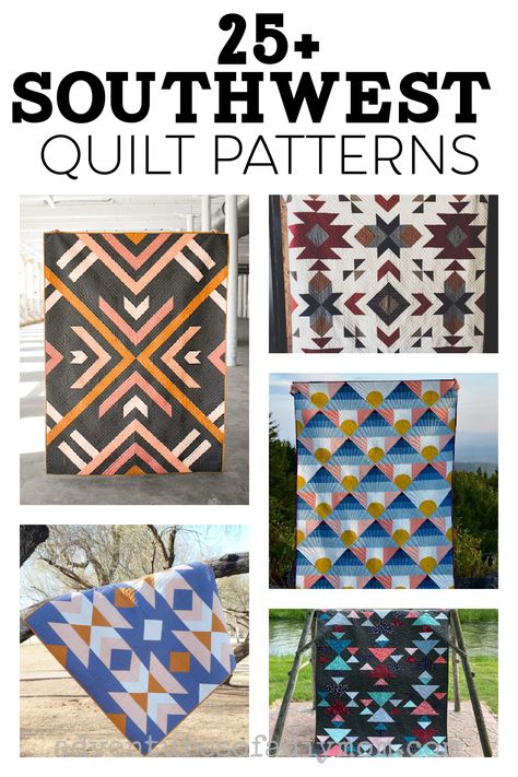 25+ Southwest Quilt Patterns - Adventures of a DIY Mom Southwest Quilts Native American, Western Style Quilt Patterns, Aztec Quilt Pattern Free Native American, Free Southwest Quilt Patterns, Homestead Quilt Pattern, Native American Quilts Patterns Southwest Style, Native American Quilt Blocks, Mexican Quilt Ideas, Southwestern Quilts Patterns