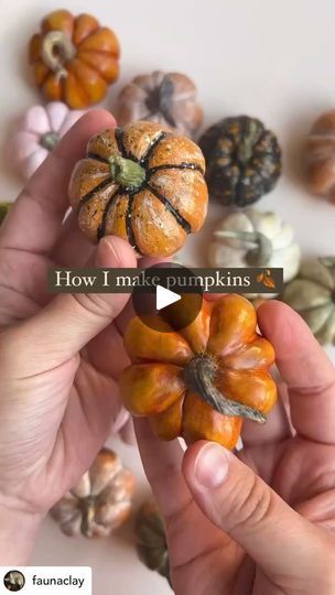 Polymer Clay Flower Jewelry, It Is Written, How To Make Pumpkin, Polymer Clay Flowers, Farmhouse Fall, Fun Diy Crafts, Fall Diy, Autumn Cozy, Cozy Corner