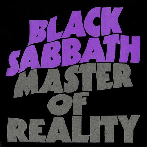 Black Sabbath Album Covers, Black Sabbath Albums, Rock Album Cover, Master Of Reality, Tony Iommi, Rock Album Covers, Bill Ward, Metal Albums, Lynyrd Skynyrd