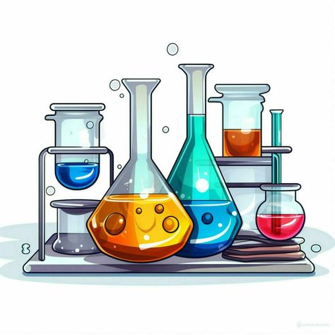 Chemistry Cartoon, Chemistry Drawing, Chemistry Projects, 2d Cartoon, Chemistry Set, Green Chemistry, Banner Drawing, Logo Banners, Cartoon Images