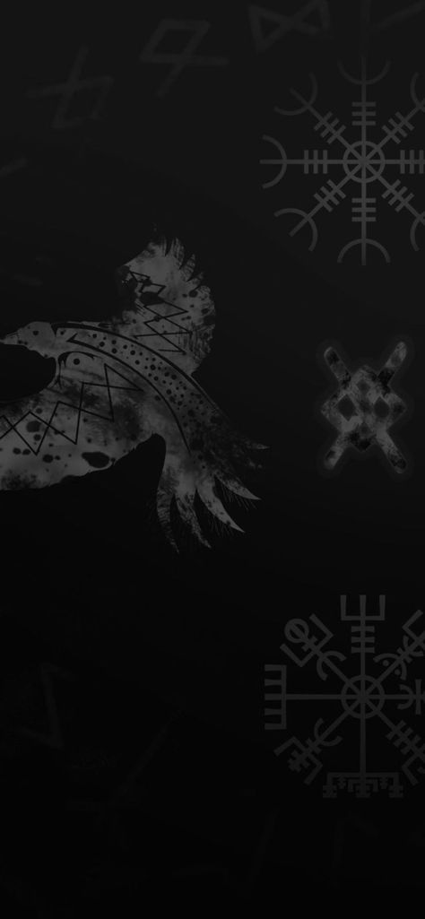 Odin Wallpaper Iphone, Norse Wallpaper Iphone, Horizon Zero Dawn Wallpaper, Viking Wallpaper, Viking Aesthetic, Nordic Aesthetic, Nordic Runes, Vikings Ragnar, Dark Art Photography