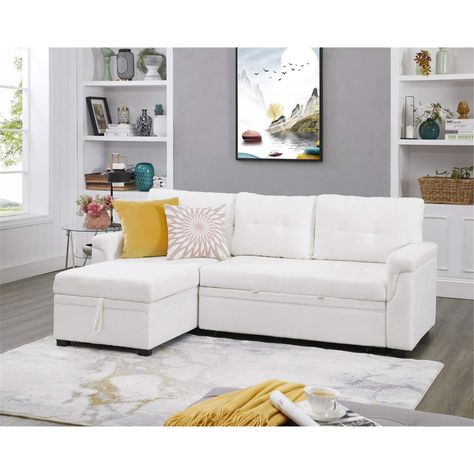 Couch With Pull Out Bed, Small Sleeper Sofa, Sleeper Sectional Sofa, Sleeper Couch, Pull Out Couch, Storage Chaise, L Shaped Couch, Sectional Sleeper Sofa, Pull Out Bed