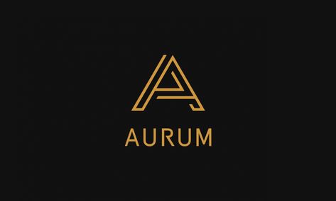 Brandmark — Aurum, by Shorthand Design Studio Logo Reference, Letter Logo Design, New Names, June 2022, Financial Advisors, Branding Identity, Design Graphique, Letter Logo, Branding Design Logo