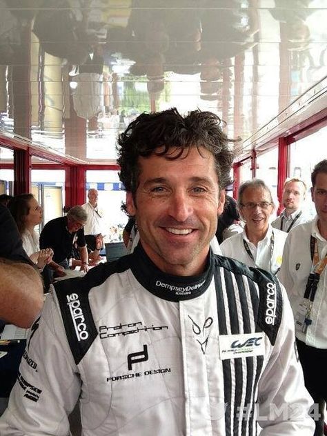 💋😍❤ Patrick Dempsey Racing, Patrick Demsey, Patrick Dempsy, Greys Anatomy Men, Greys Anatomy Derek, Greys Anatomy Characters, Greys Anatomy Cast, Derek Shepherd, Patrick Dempsey