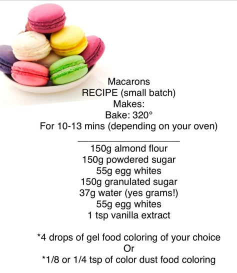 Macaroon Filling Recipe Simple, Vanilla Macaron Filling Recipe, Easiest Macaron Recipe, Macaron Recipe Italian Method, Basic French Macaron Recipe, Fancy Desserts Recipes, Macaroon Recipes, Cookery Books, Fancy Desserts