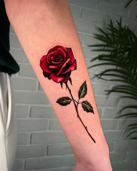 Tattoos Practice, Simple Rose Tattoo, Rose Tattoo Meaning, Rose Tattoo On Arm, Realistic Rose Tattoo, Tattoos Meaning, Rose Tattoos For Men, Rose Tattoos For Women, Small Rose Tattoo