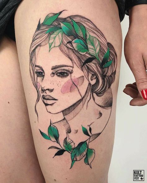 2023 Tattoo, Sketchy Tattoo, Ink Portrait, Beauty Marks, Mother Tattoos, Ink Inspiration, Greek Tattoos, Sleeve Ideas, Sleeves Ideas