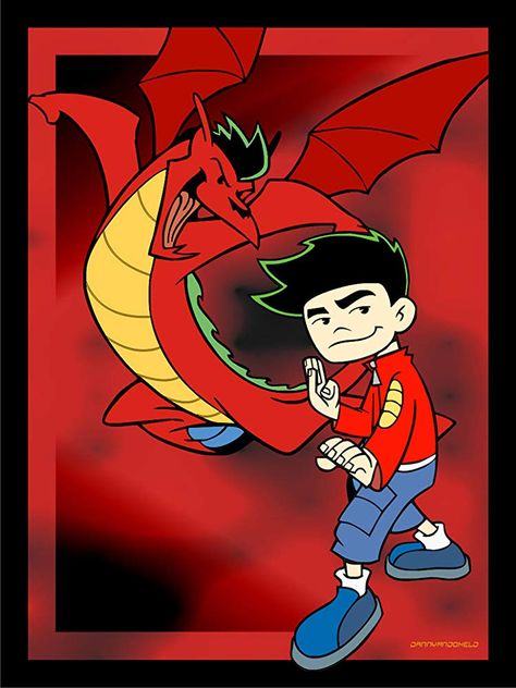 Cartoon Network Viejo, 70s Anime, Old Cartoon Network, Jake Long, Old Cartoon Shows, American Dragon, 2000s Cartoons, Childhood Tv Shows, Classic Cartoon Characters