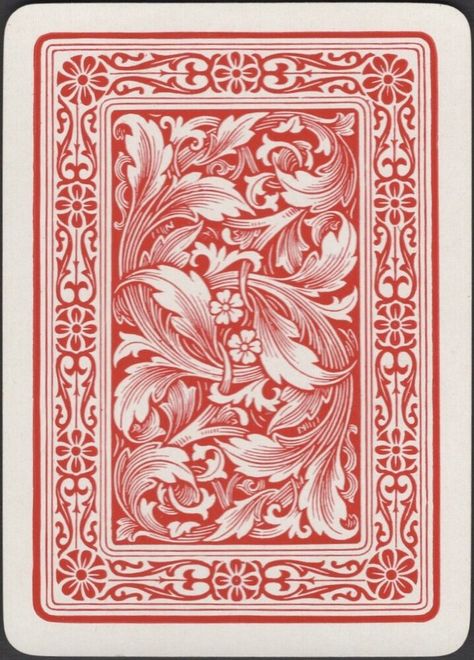 Playing Cards Single Card Old Antique Wide ART NOUVEAU FLOWERS Picture Design A Art Nouveau Card Design, Art Nouveau Playing Cards, Back Of Card Design, Antique Playing Cards, Playing Card Deck Design, Art Nouveau Card, Playing Cards Design Art, Playing Card Back Design, Deck Of Cards Design