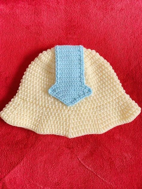 Avatar The Last Airbender Accessories, Avatar Crochet Patterns, Crochet Avatar The Last Airbender, Avatar The Last Airbender Crafts, The Last Airbender Crochet, Avatar The Last Airbender Crochet, Crochet Bucket Hat Ideas, Avatar Crochet, Grandma Hobbies