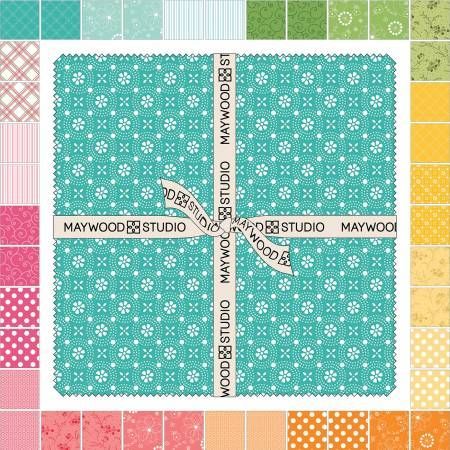 New fabric from Maywood Studios! Kimberbell Designs, Machines Fabric, Rainbow Quilt, Maywood Studios, Quilting Fabrics, Fabric Bundle, Simple Prints, Quilt Patterns Free, Layer Cake