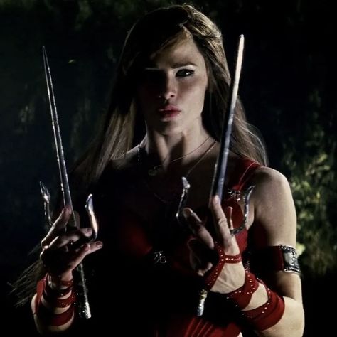 Elektra Natchios Jennifer Garner, Elektra Jennifer Garner, Electra Marvel, Elektra 2005, Jennifer Garner Elektra, Elektra Marvel, Reference Face, Mcu Icons, Elektra Natchios