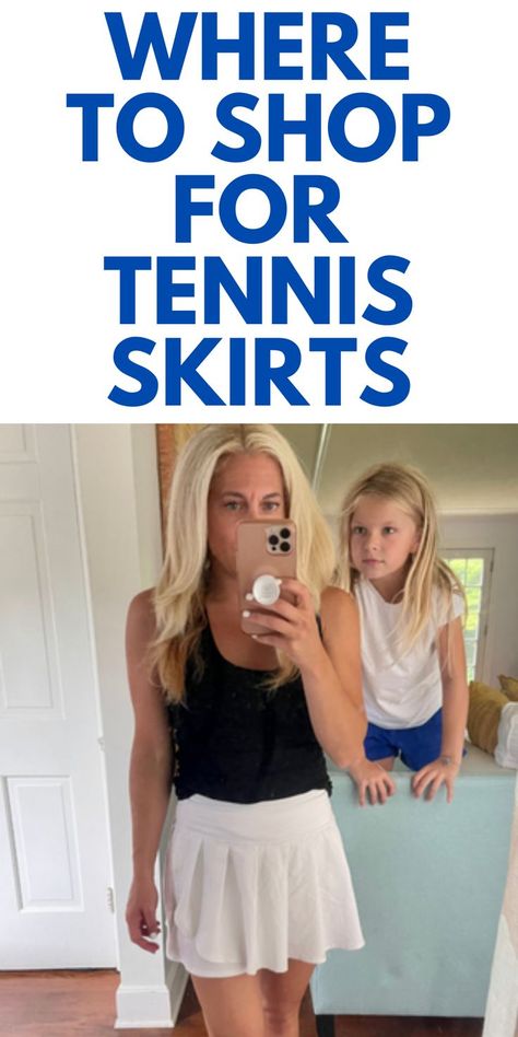 Where to Shop for Tennis Skirts - Here are the best places to shop for tennis skirts. Tennis Skirt Outfits Summer, Tennis Skirt Outfit Summer, Rock Style Fashion, Tennis Skirt Outfits, Skirt Outfit Summer, Skirt Outfits Summer, Tennis Skirt Outfit, Best Places To Shop, Casual Outfits For Moms