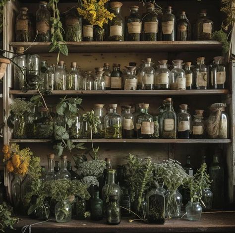 Greenhouse Dark Academia, Pitcher Plant Aesthetic, Sage Green Academia Aesthetic, Dark Academia Botanical, Herbalist Shop Design, Herbals Aesthetic, Poisonous Plants Aesthetic, Herbal Remedies Aesthetic, Botanical Academia Aesthetic