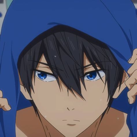 Haruka Nanase Icon, Free Haruka Nanase, Boy Zepeto, Haruka Icon, Swimming Anime, Haruka Nanase, Skull Art Drawing, Free Iwatobi Swim Club, Kyoto Animation