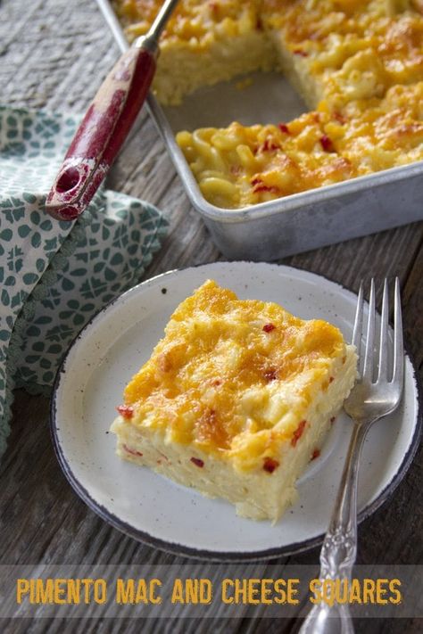 Pimento Mac And Cheese, Best Grill Recipes, Brunch Essentials, Easy Dinner Desserts, Easy Skillet Dinner, Cheese Squares, Southern Dinner, Fat Pants, Thanksgiving Harvest