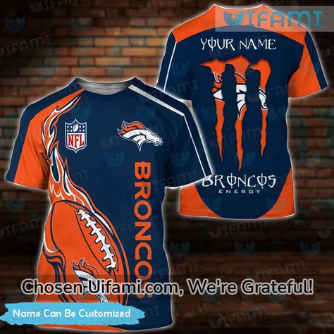 Personalized Vintage Denver Broncos T-Shirt 3D Greatest Broncos Gift Check more at https://uifami.com/product/personalized-vintage-denver-broncos-t-shirt-3d/ Chicago Bears Gifts, Nfl Broncos, Denver Broncos, Chicago Bears, Denver, Bears, Nfl, Chicago, Christmas Gifts