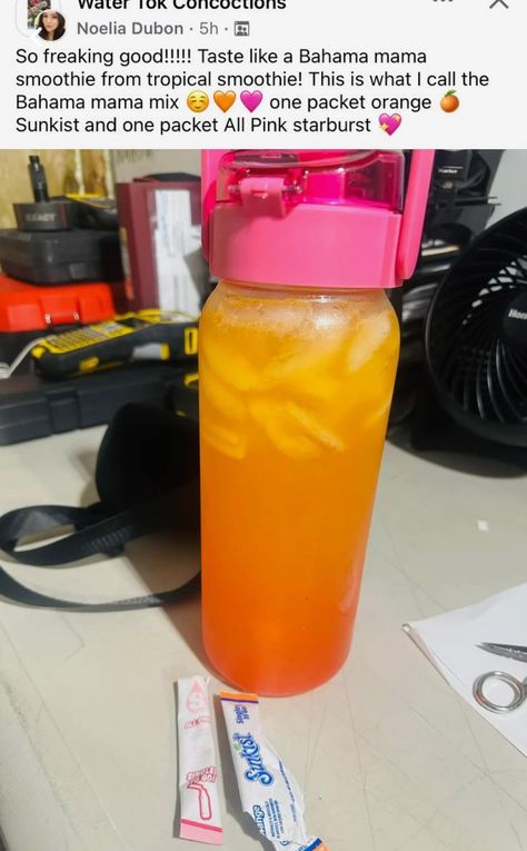 Drink Mix Recipes, Water Combos, Water Tok, Water Flavors, Flavor Water, Flavored Water Drinks, Flavored Waters, Fun Drink Recipe, Mommy Juice