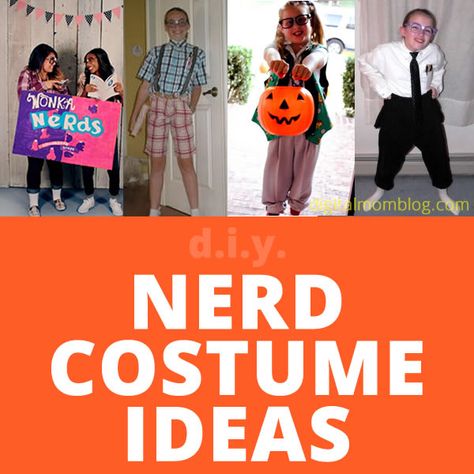 Looking for Halloween Nerd Costume ideas for boys and girls? Check out these nerdy costume suggestions for your little geek! Dress Like A Nerd Day At School Kids, Nerdy Costume Ideas, Nerd Ideas For Spirit Week, Diy Nerd Costume Women, Nerd Costume Women, Nerd Dress Up Day, Nerd Day Outfits Spirit Week, Nerd Day Outfits, Nerd Costume Ideas