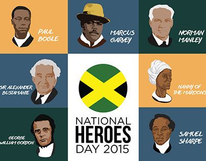 Check out new work on my @Behance portfolio: "Jamaica National Heroes Day" http://on.be.net/1GmYU9U Jamaica Heroes Day, Emancipation Day Jamaica, Jamaica People, Jamaica Poster, Jamaica National Heroes, Jamaica Facts, Bob Marley Art, National Heroes, Jamaica Memes Funny