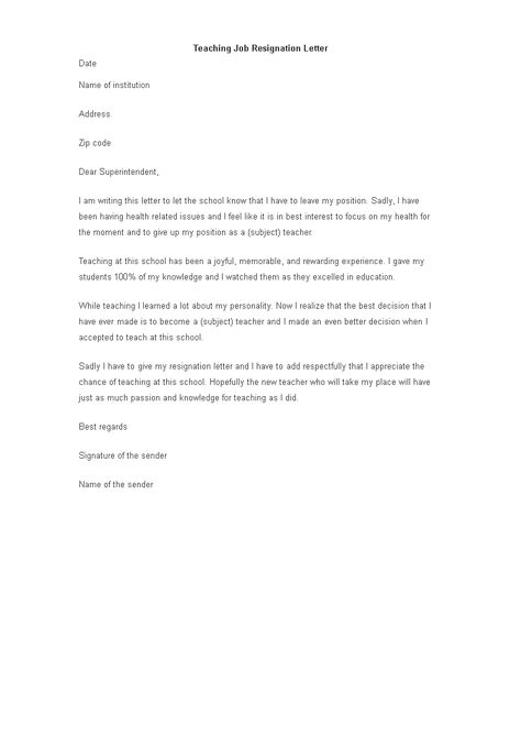 Teaching Job Resignation Letter - How to write a Teaching Job Resignation Letter? Download this Teaching Job Resignation Letter template now! Resignation Letter Template, Job Resignation Letter, Substitute Teaching, Lettering Download, Resignation Letter, Teaching Jobs, Letter Template, Letter Templates, Force