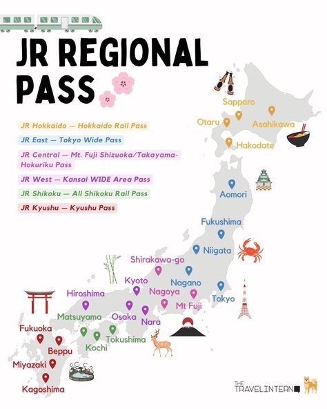 JR Pass Budget Alternatives — Is the JR Pass, Single Shinkansen Tickets or Regional Passes More Worth It? - The Travel Intern Jr Pass Japan, Shirakawa Go, Beppu, Hakodate, Otaru, Japan Itinerary, Tokushima, Aomori, Takayama