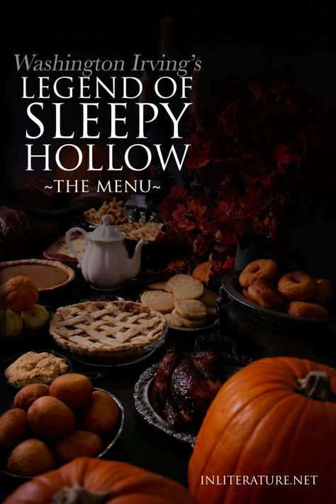 Old Fashioned Halloween Treats, Autumn Themed Dinner Party, Sleepy Hollow Halloween Party, Samhain Dinner Party, Sleepy Hollow Themed Food, Sleepy Hollow Dinner Party, Sleepy Hollow Decor, New Halloween Ideas, Ginger Cakes