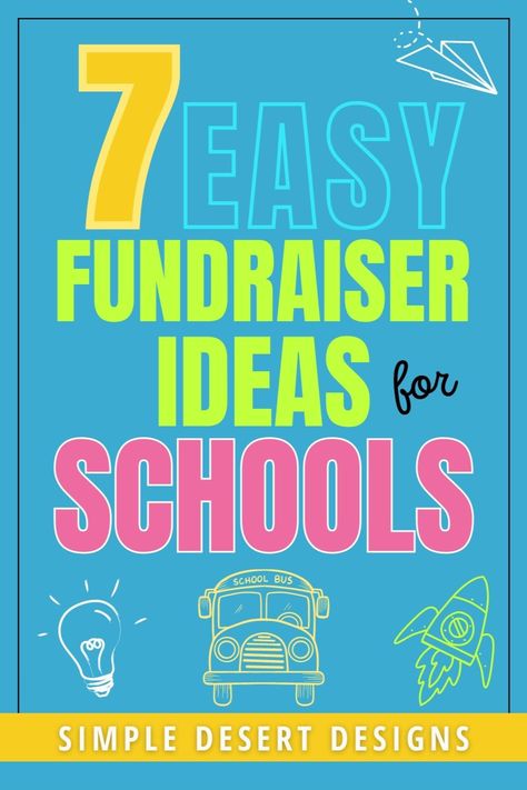 Fun School Wide Events, Homeschool Fundraising Ideas, Pta Fundraising Ideas Elementary, Fundraisers For School, Elementary Fundraiser Ideas, Easy Fundraiser Ideas Simple, Pto Fundraising Ideas Elementary, School Fundraising Ideas Elementary, High School Fundraising Ideas