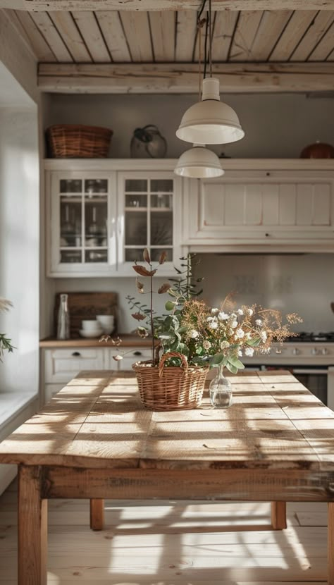 Table In Middle Of Kitchen, Rustic Dinner Table, Country Kitchen Table, Miners Cottage, Rustic Kitchen Table, Wooden Kitchen Table, Photography House, Country Style Interiors, California Life